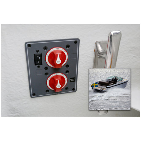 Blue Sea 8080 Dual Battery Bank Management Panel