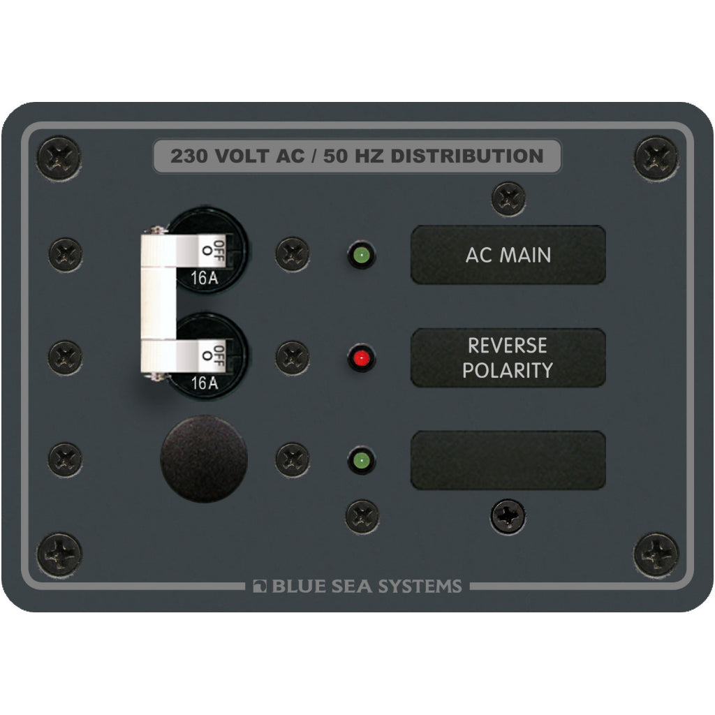 Blue Sea European AC Main Panel