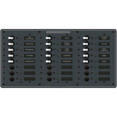 Blue Sea European 24 Pos. AC Panel