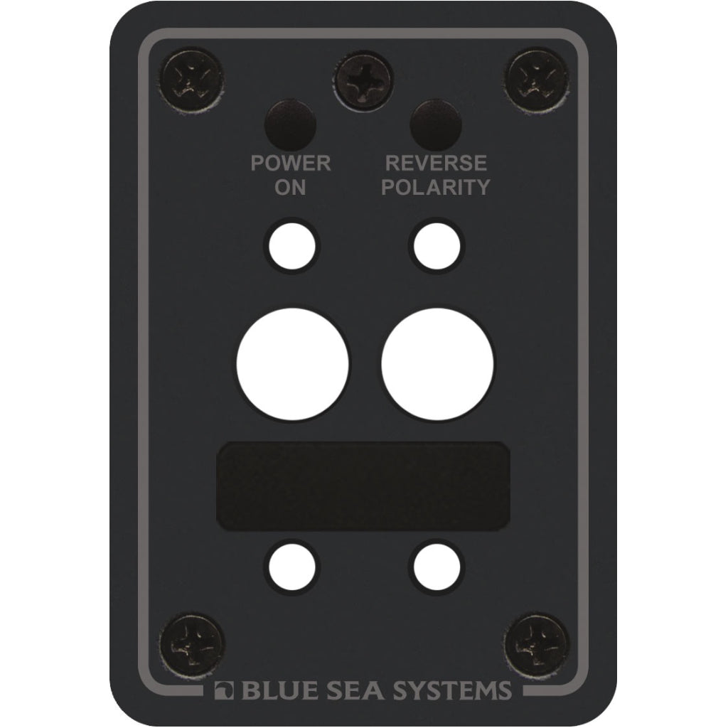 Blue Sea 8173 A-Series Double Blank Mounting Panel