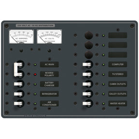 Blue Sea European 11 Pos. AC Main Panel