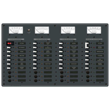 Blue Sea European AC/DC Main Panel 