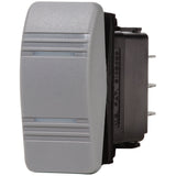 Blue Sea 8220 Contura Switch DPDT Gray - ON-OFF-ON