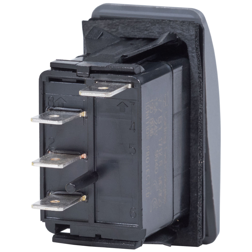 Blue Sea Gray SPDT Contura Switch Reverse