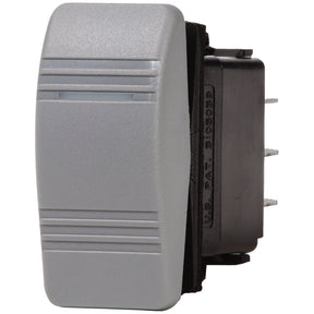 Blue Sea Gray SPDT Contura Switch