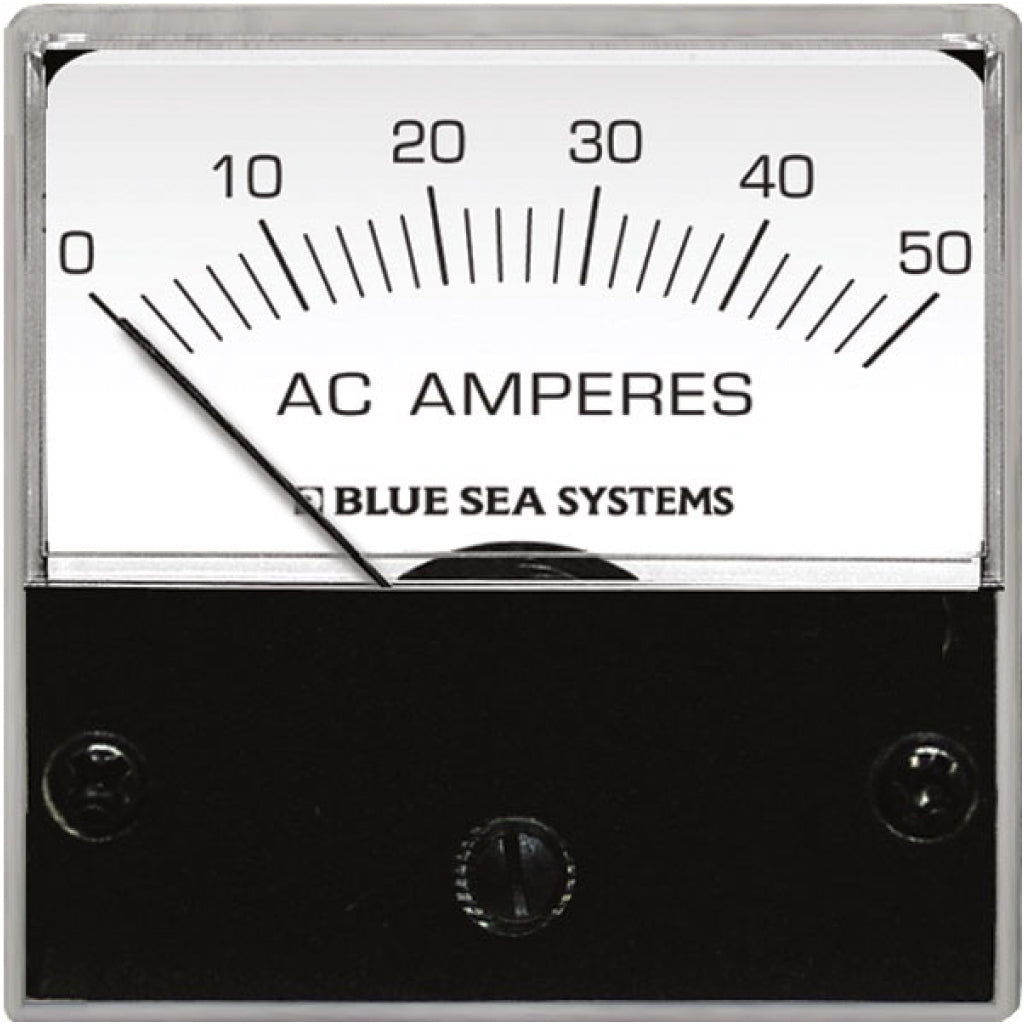 Blue Sea 8246 AC Micro Ammeter - 0-50A w/Coil