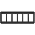 Blue Seas Systems 6 Pos. Contura Mounting Panel