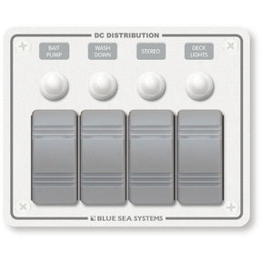 Blue Sea 12V DC Contura Circuit Breaker Panel
