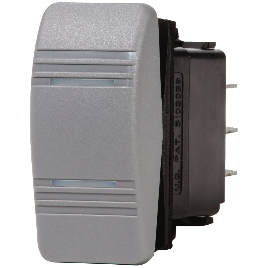 Blue Sea Gray DPDT Contura III Switch