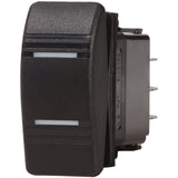 Blue Sea Black DPDT Contura Switch 