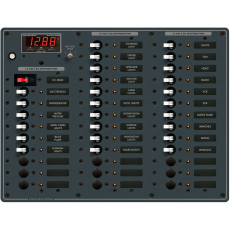 Blue Sea 35 Pos. DC Main Panel