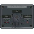 Blue Sea 30A 2 Pos. AC Rotary Switch Panel 