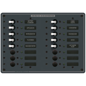 Blue Sea 16 Pos. AC Panel