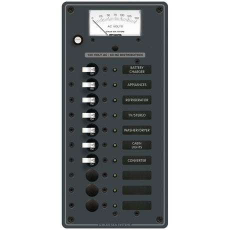Blue Sea AC 10 Pos. Panel