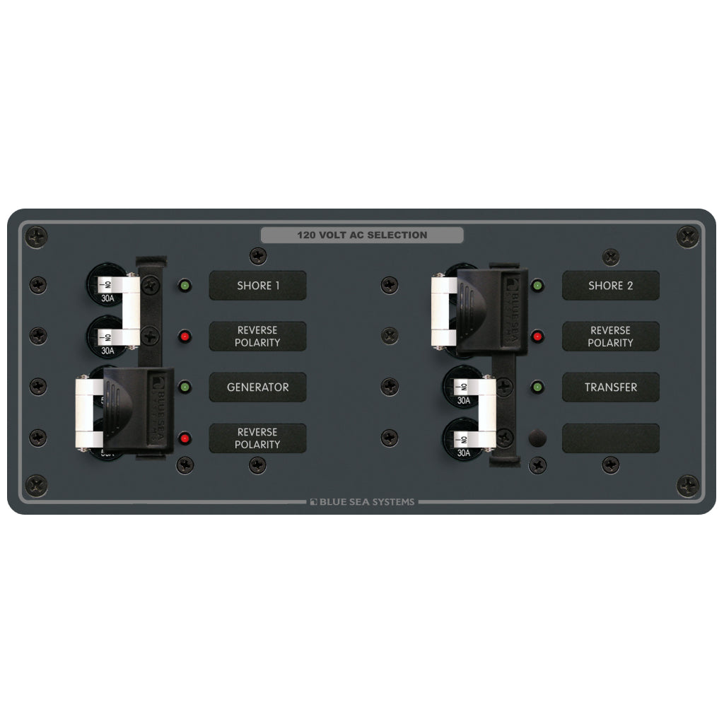 Blue Sea AC 3 Source Panel