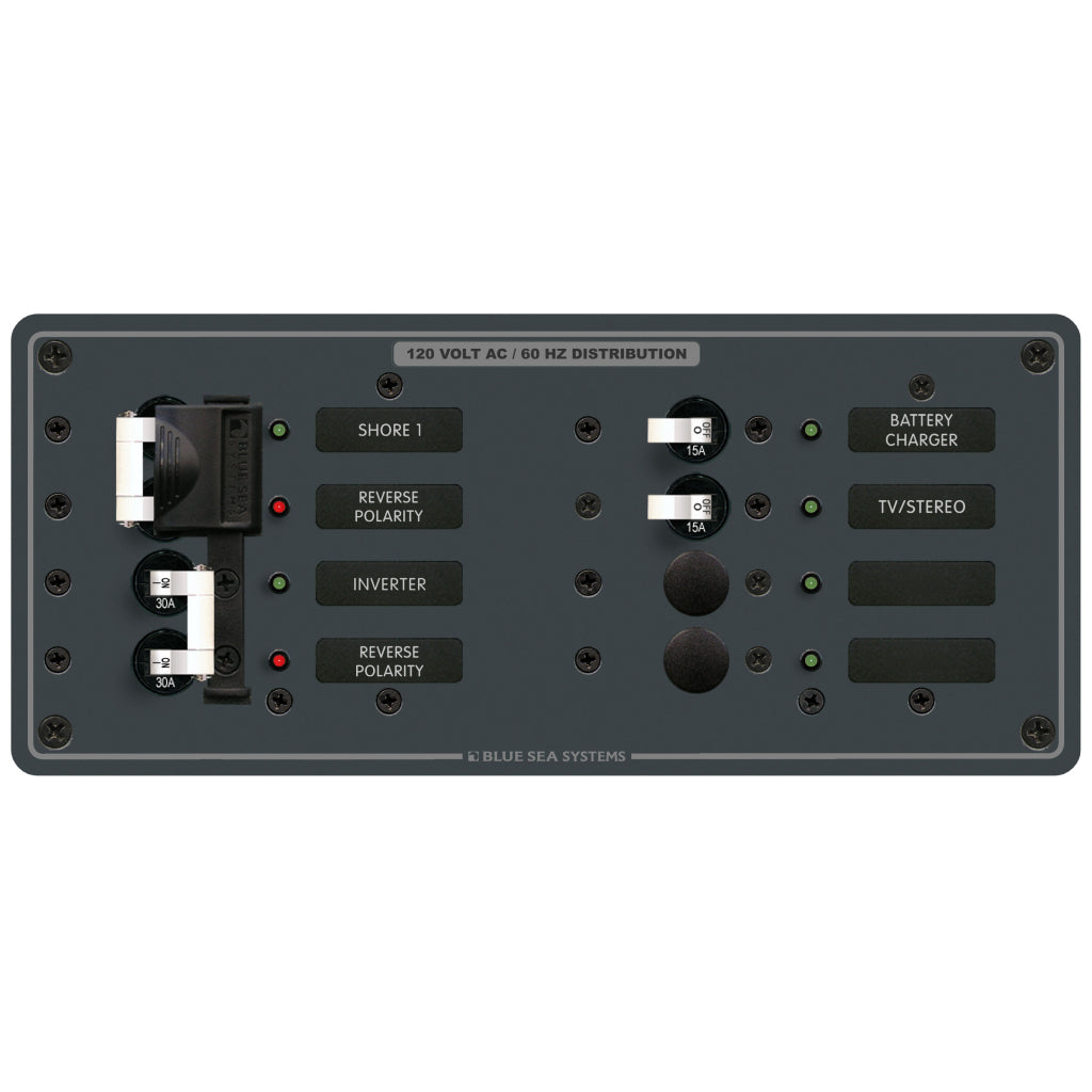 Blue Sea AC 2 Source 4 Pos. Panel