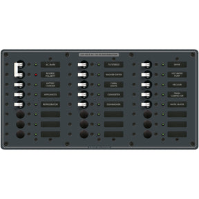 Blue Sea European 22 Pos. Main Panel