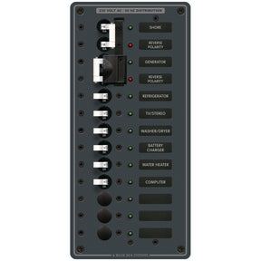 Blue Sea European 9 Pos. 2 Source AC Panel