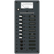 Blue Sea European AC 10 Pos. Panel 