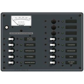 Blue Sea European 13 Pos. AC Panel