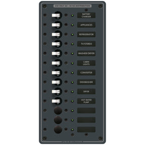 Blue Sea European 13 Pos. AC Panel