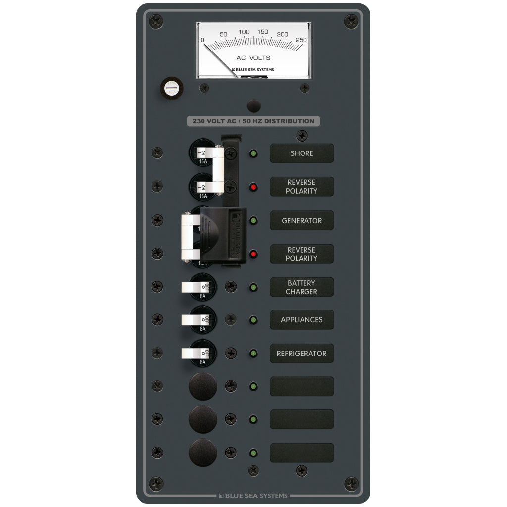 Blue Sea AC 2 Source Panel