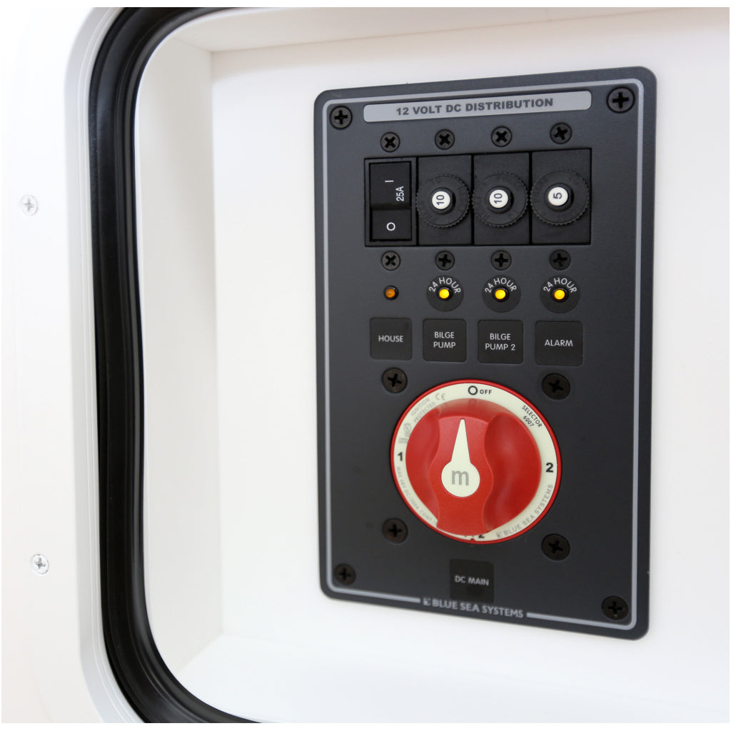 Blue Sea Dual Battery Bank Management Panel Mounted