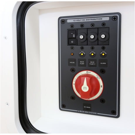 Blue Sea Dual Battery Bank Management Panel Mounted