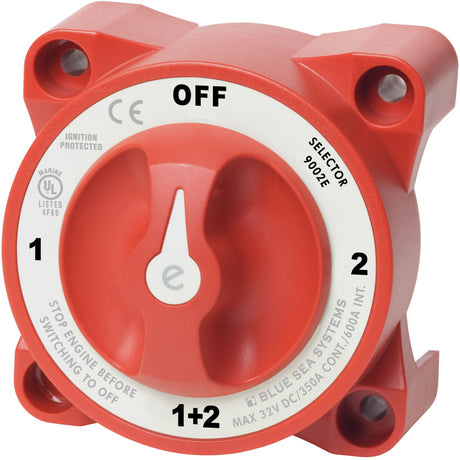 Blue Sea e-Series Selector Battery Switch 