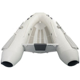 Back Of Quicksilver Inflatable-270 Aluminum Rib.