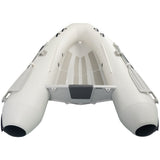 Back Of Quicksilver Inflatable-290 Aluminum Rib.