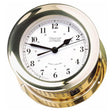 Brass Quartz 3-3/8" Roman Numeral Clock