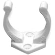 White Pole Clip 1/4" to 5/16"