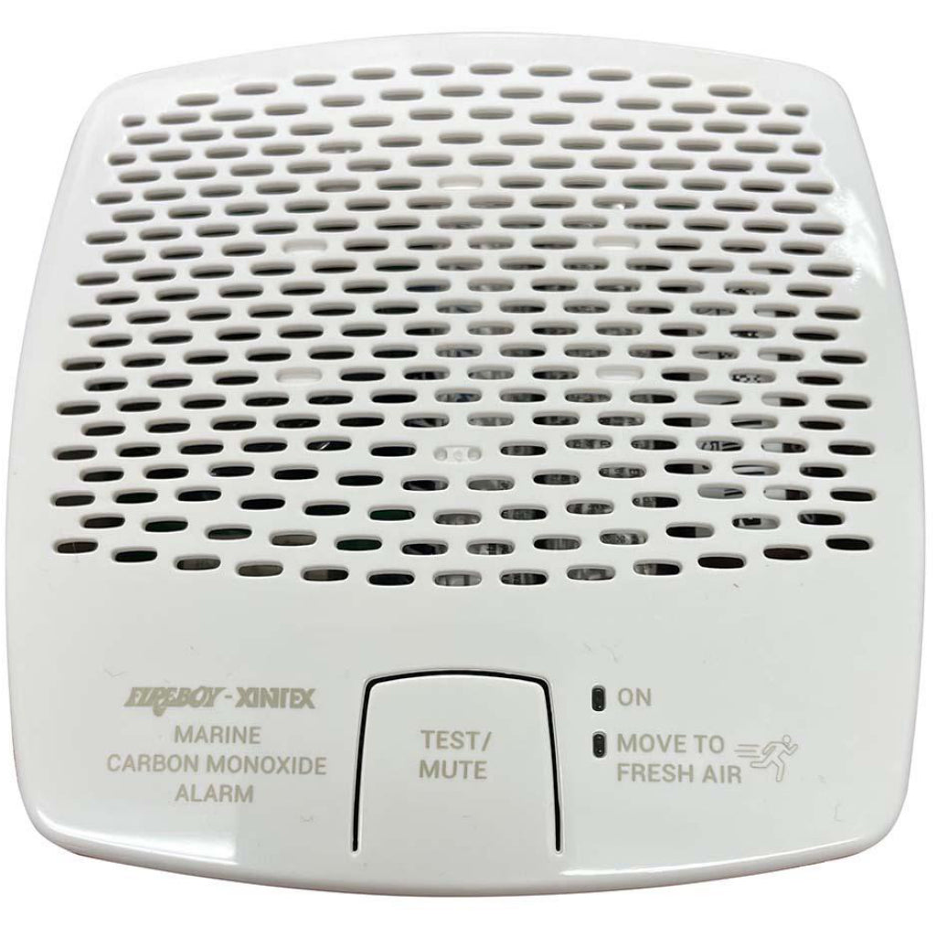 Fireboy CO2 Alarm 12V w/Generator Shutdown-White