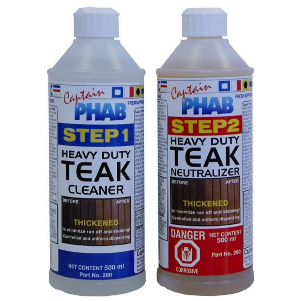 Captain Phab 2 Part Teak Cleaner