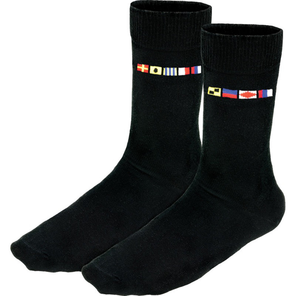 Crew Code Flag Socks