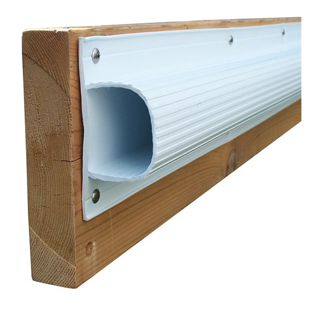 Dockedge 3' x 8' White Super Saver Profile