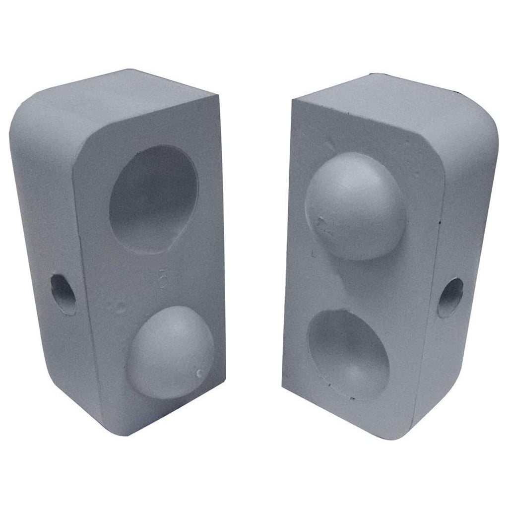 Dockedge Dockap Small Grey Endcap (2/pk)