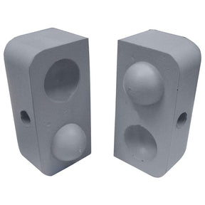Dockedge Dockap Small Grey Endcap (2/pk)