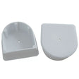 Dockedge Large White End Plug (2/pk)