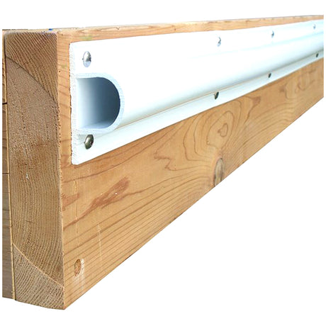 Dockedge Single 8' x 10" White Dock Bumper