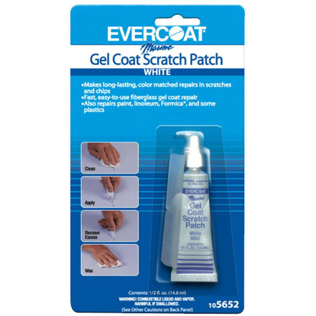 Evercoat 105652 Gel Coat Scratch Patch - White