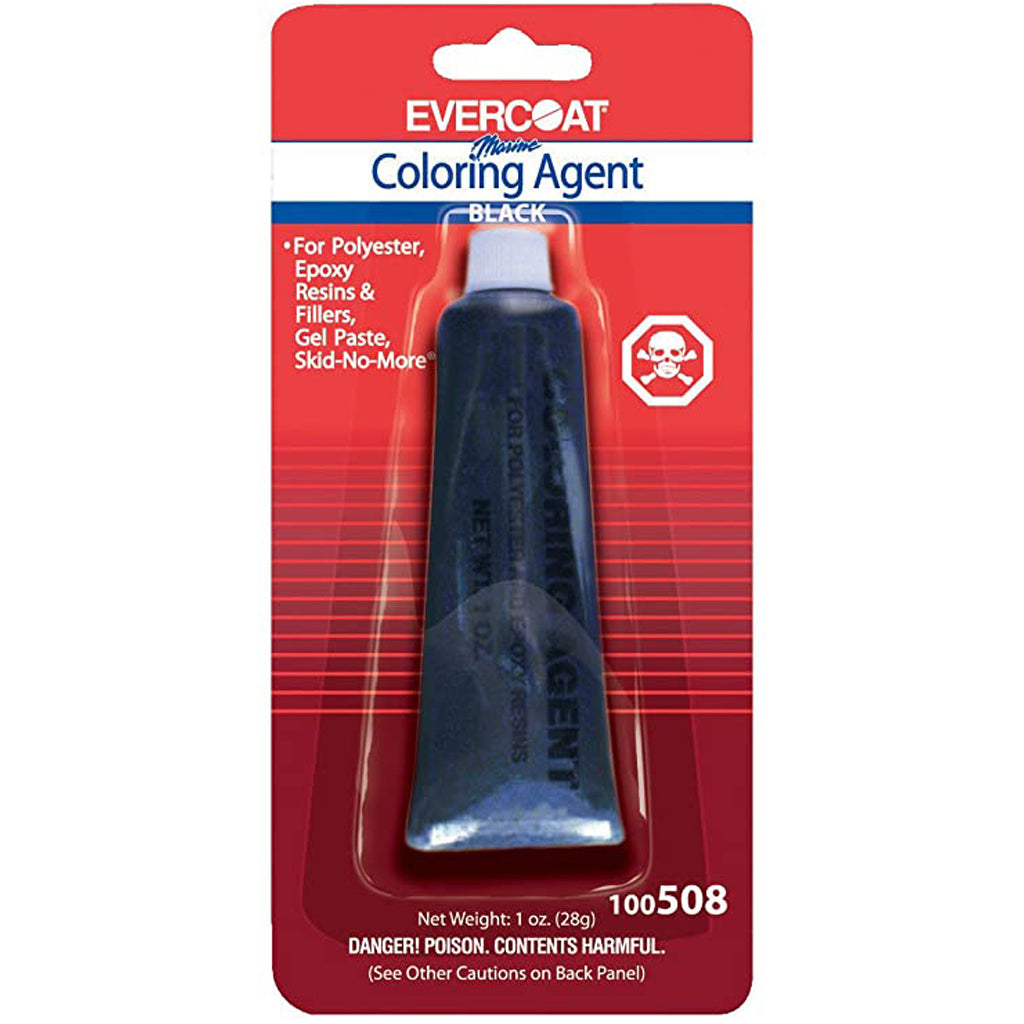 Evercoat 1oz. Black Pigment Epoxy/ Polyester/Safe
