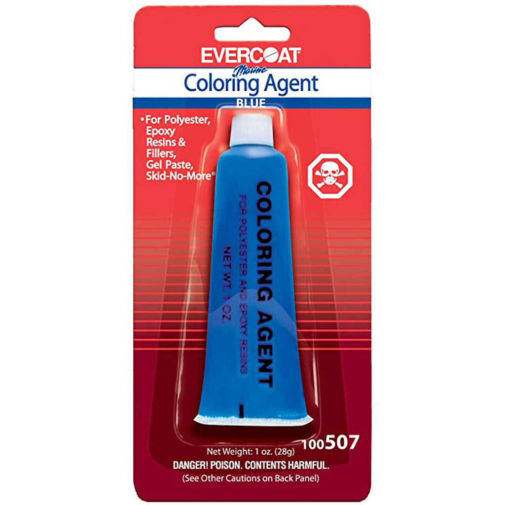 Evercoat 1oz. Blue Pigment Epoxy/ Polyester/Safe