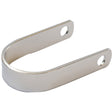 Flat Bar Single Hole Stainless Steel Roller Bail.