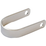Flat Bar Single Hole Stainless Steel Roller Bail.