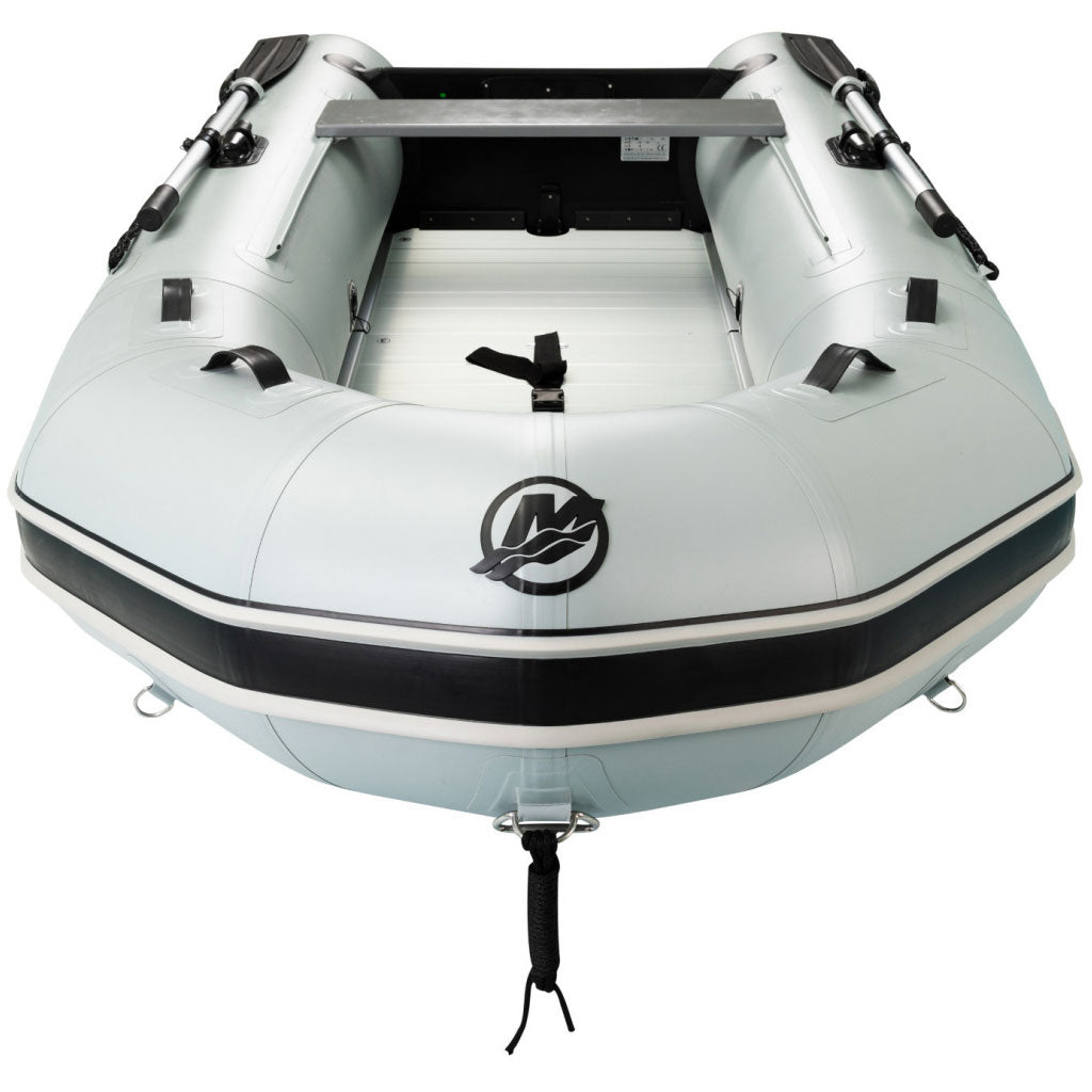 Front Of Quicksilver Sport Inflatable- 300 Aluminum Floor.