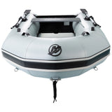 Front Of Quicksilver Sport Inflatable-250 Aluminum Floor.