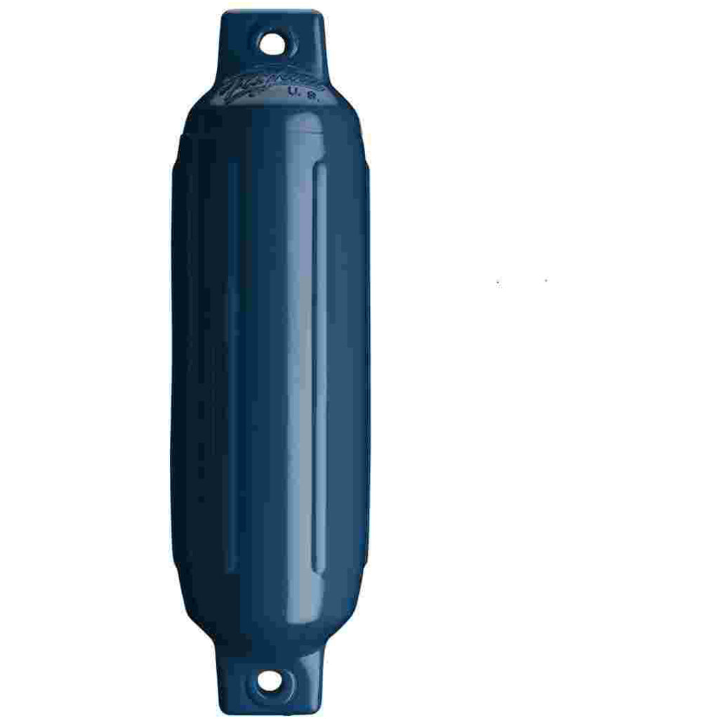 Polyform Twin Eye Fender - 3.5" x 13"Catalina Blue