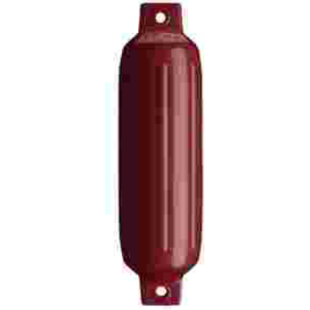 Polyform Twin Eye Fender - 4.5" x 16" Burgundy